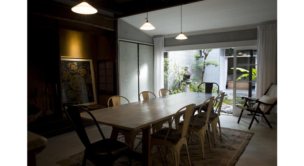 Chic Machiya Stay Nuno Kioto Exterior foto